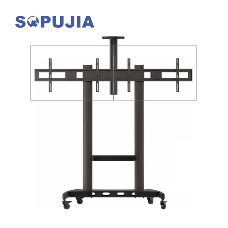 Dual TV Cart
